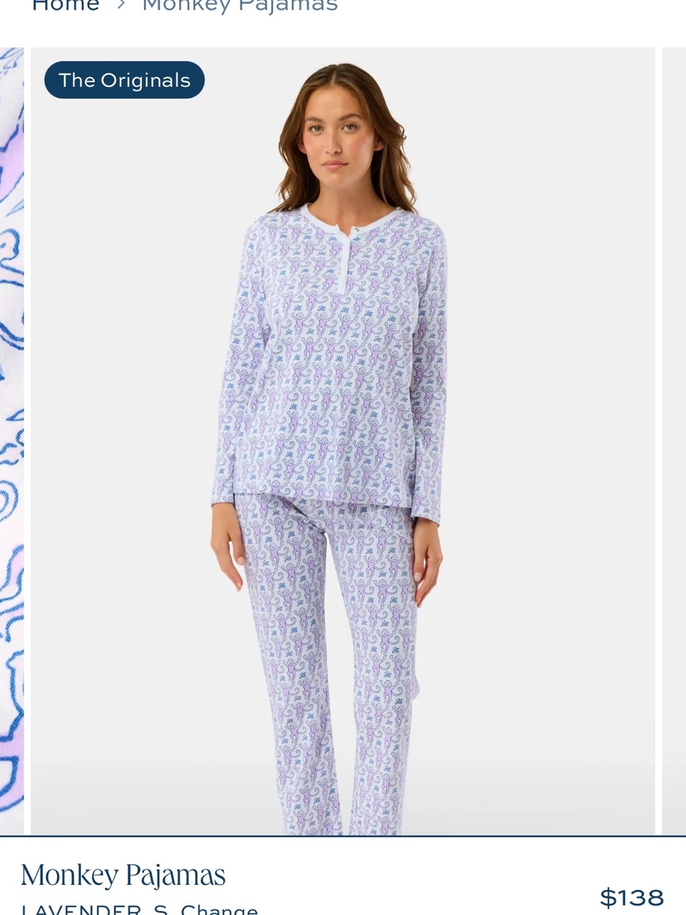 Roller rabbit pjs small